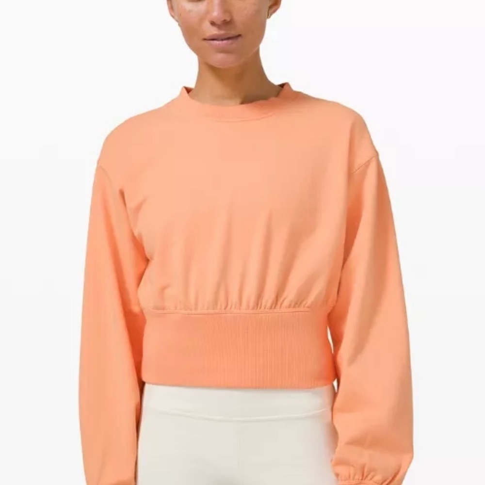 🌟Host Pick 🌟 Lululemon Ribbed Contoured-Waist Crew
